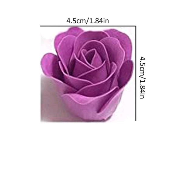 DECORATIVE FOAM SOAP ROSES - Picture 4 of 9